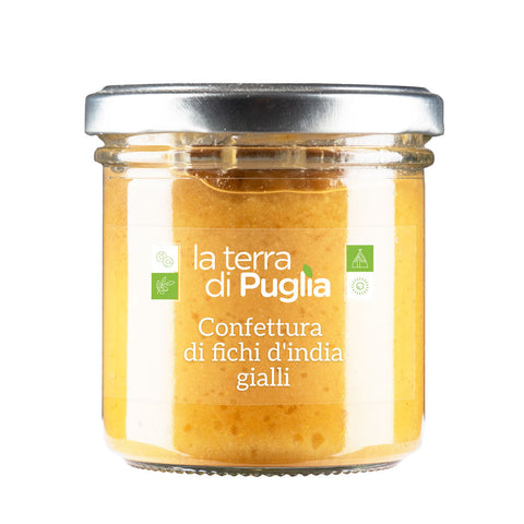 Gelbe Kaktusfeigenmarmelade