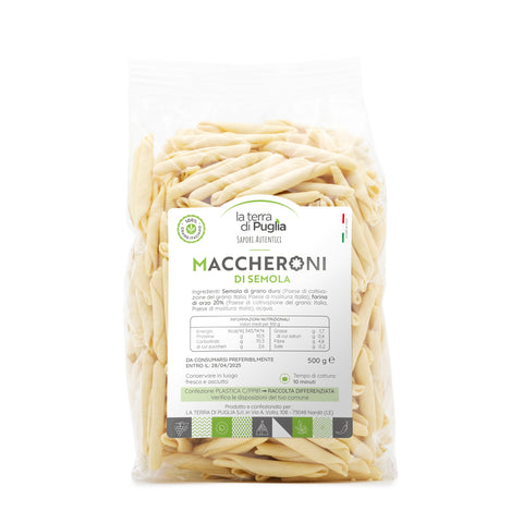Minchiareddhi (Maccheroni di semola)