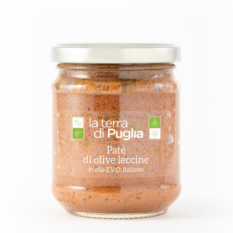 Patè di olive leccine in olio EVO italiano
