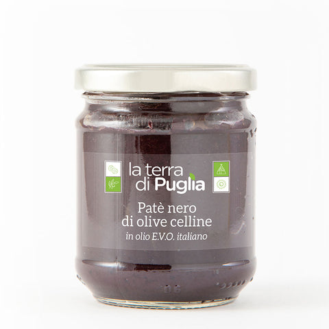 Patè di olive celline in olio EVO italiano