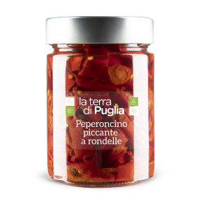 Peperoncino piccante a rondelle
