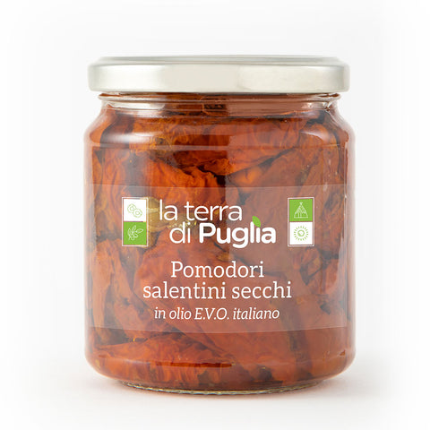 Pomodori secchi sott'olio con capperi