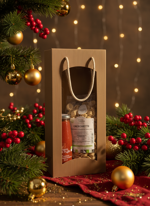 Geschenktasche SORPRENDENTE mit Sichtfenster, 2er