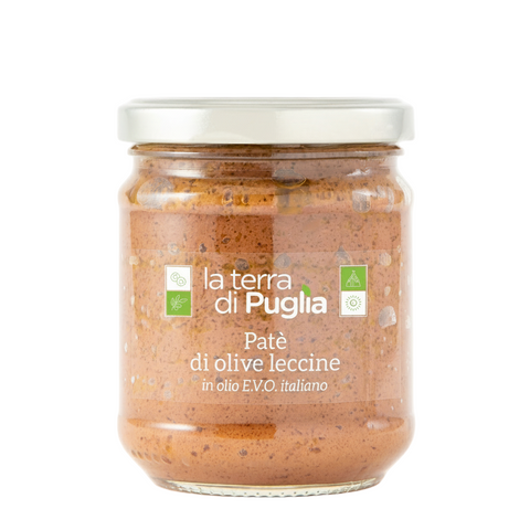 Patè di olive leccine in olio EVO italiano