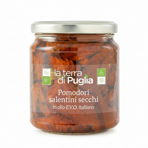 Pomodori secchi sott'olio con capperi